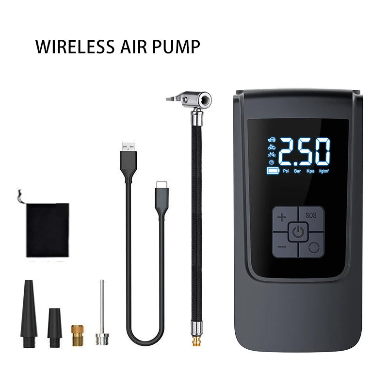 compresseur d'air numérique sans fil 12V
