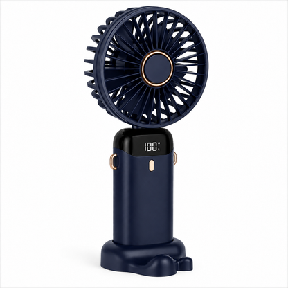 Mini ventilateur LED portable et pliable