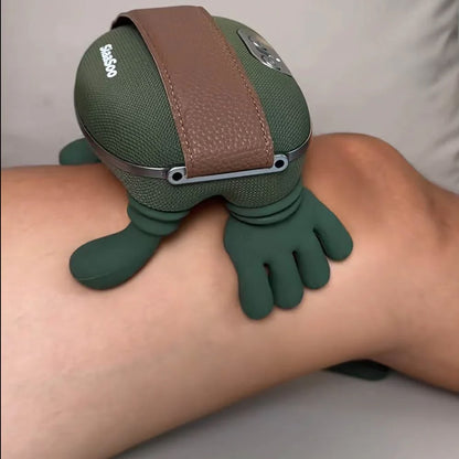 Masseur cervical et d'épaules portable rechargeable à pression digitale pour la relaxation