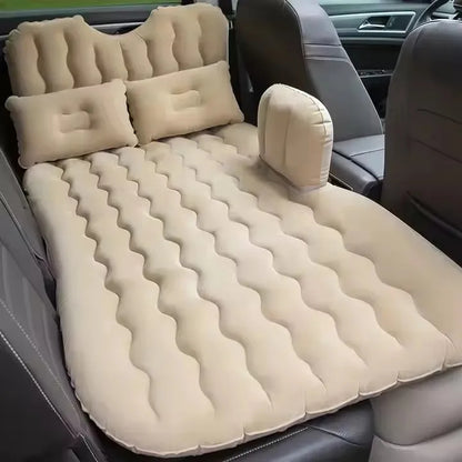matelas de voyage gonflable pour voiture avec gonfleur électrique