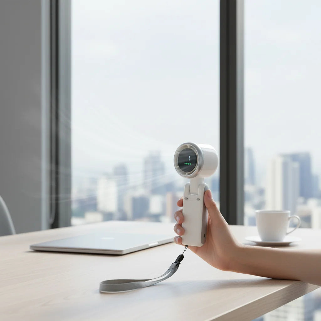 Ventilateur portable intelligent avec Écran LED