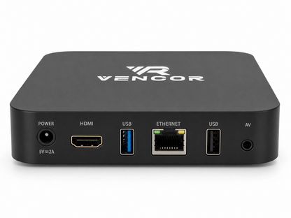 TV BOX VENCOR Android  4K Ultra HD avec 2 ans d'Abonnement